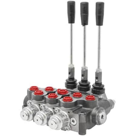 Aftermarket New Universal Hydraulic Control Valve 38 BSP 3 Spool Open Center VFG1005